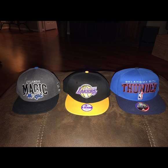 3 official NBA Hats - Picture 1 of 2